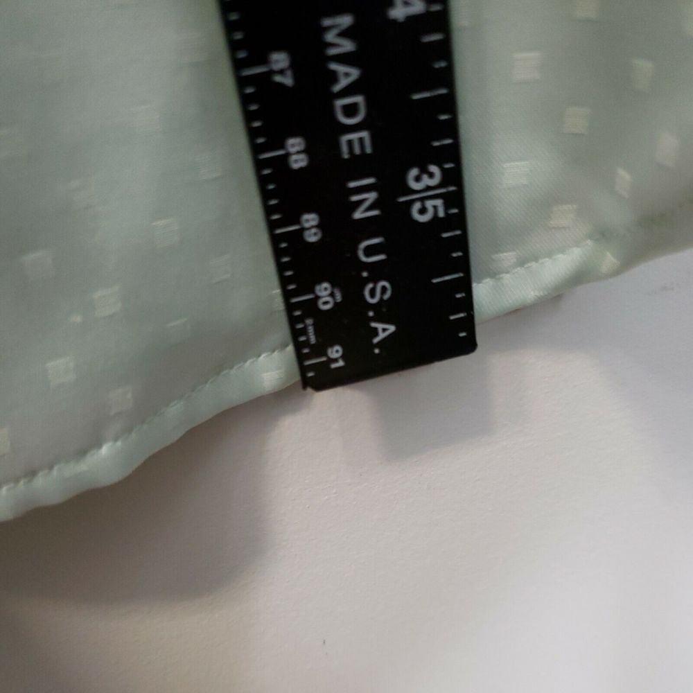Miss Elaine Womens But Front Gown Robe Knit Light Mint Green Size Med NEW 36in M - Picture 6 of 8